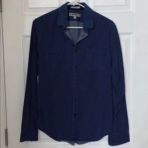 Express Fitted Button Down Shirt